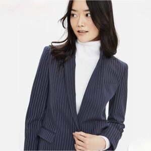 Banana Republic Pinstripe One-Button Blazer